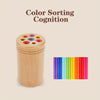 Bastoncini di equilibrio in legno - Divertimento educativo e colorato