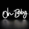 BrightBaby Neon Luce - Decorazione Elegante per Feste e Ambienti Abitativi