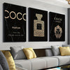 Luxury Perfume Bottle Canvas Art Set – Elegantie voor Jouw Ruimte
