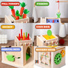 8-in-1 Houten Montessori Speelbox – Educatief Speelgoed voor Baby’s
