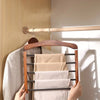 SpaceSaver - Grucce multifunzionali in legno per pantaloni e abiti