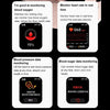 Blutzuckerüberwachungs-Smartwatch | Intelligente Uhr für nicht-invasive Blutzuckertests