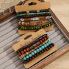 Set di Braccialetti in Legno - Gioielli Fatti a Mano per Ogni Occasione