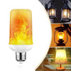 Lampade LED con effetto fiamma