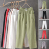 Pantaloni Casual - Comfort e Stile in un Mix di Cotone e Lino