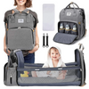 4-in-1 Luiertas | Multifunctionele Draagtas voor Babyverzorging