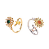 Drehbarer Sonnenblumenring | Verstellbarer drehbarer Sonnenblumenring