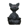 Statua del Gatto Buddha Birichino - Ondeugende Boeddha Kat Beeld per Decorazione della Casa