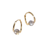 Stylish Diamond Earring - Stijlvolle Diamanten Oorbel voor Elegantie