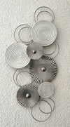 Wanddecoratie met 3D-cirkels
