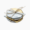 Set aus elfenbeinfarbenem Marmor | Elegant und langlebig