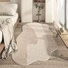 Tappeto Wave Monocromo – Tappeto da golf moderno per un interno elegante