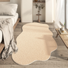 Tappeto Wave Monocromo – Tappeto da golf moderno per un interno elegante