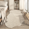 Tappeto Wave Monocromo – Tappeto da golf moderno per un interno elegante