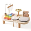 Set di Strumenti Musicali in Legno Colorati - Creativo ed Educativo