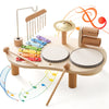 Set di Strumenti Musicali in Legno Colorati - Creativo ed Educativo
