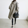 elegante regen- en waterdichte trenchcoat