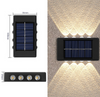 Lampade da parete LED solari deluxe – Illuminazione wireless per spazi esterni