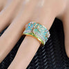 Anello Opale Albero Felice