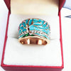 Anello Opale Albero Felice