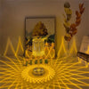 LumiGlow - Lampada da tavolo in cristallo con controllo touch