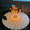 LumiGlow - Lampada da tavolo in cristallo con controllo touch