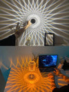 LumiGlow - Lampada da tavolo in cristallo con controllo touch