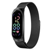 LED-horloge met magnetische band voor vrouwen
