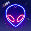SpaceGlow Lampada da parete - Illuminazione al neon vivace