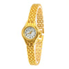 Mini orologio di lusso dorato per donne