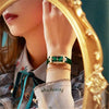 Elegante orologio quadrato lussuoso per donne