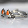 Sieradenset met Liefdesvogeltjes - Symboliek van Hoop, Geluk en Nieuwe Beginnen