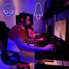 SpaceGlow Lampada da parete - Illuminazione al neon vivace