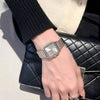 Orologio di lusso in acciaio per donna