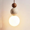 StoneGlow Lampada a sospensione - Eleganza naturale e design moderno