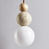 StoneGlow Lampada a sospensione - Eleganza naturale e design moderno