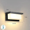 Illuminazione esterna a LED resistente alle intemperie – Sensore di movimento intelligente
