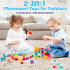 Blocchi impilabili educativi - Set geometrico Montessori