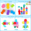 Blocchi impilabili educativi - Set geometrico Montessori