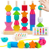 Blocchi impilabili educativi - Set geometrico Montessori
