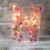 Lettere di fiori secchi Nachtlampje