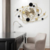 ALYANA Golden Celestial Orbit Wandklok - Tijdloze elegantie voor uw interieur