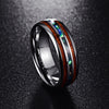 Anello in legno di Koa hawaiano