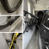 Ganci per il fissaggio a parete per biciclette
