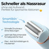 PureSkin PRO waterdichte damesraser voor zijdezachte huid - pijnloos, nat & droog