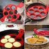 FlippyChef - Stampi per pancake in silicone e cuociuova