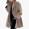 Leigh | Dames trenchcoat van wol - Lange warmte en elegantie