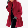 Leigh | Dames trenchcoat van wol - Lange warmte en elegantie