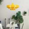 Lampada a sospensione Luxora - Lampada a sospensione elegante nero-oro