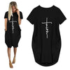 Oversized T-shirt Jurk – Stijlvol en Comfortabel